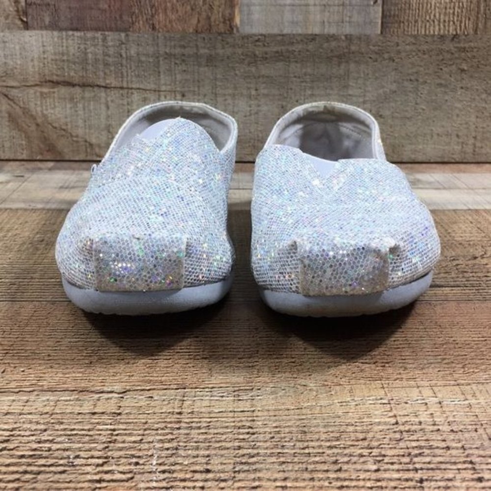 BOBS from Skechers Glitter Flats - Silver
